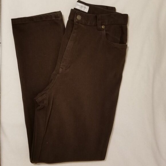 Vintage Jones NY Brown Jeans. Resembles “Suede” Cloth size 10 - Picture 8 of 14